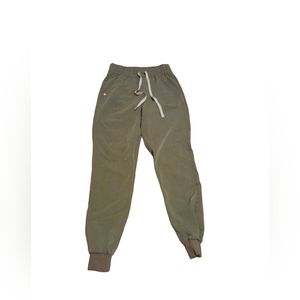 Figs Technical Collection Olive Green Scrubs Joggers Ladies XS